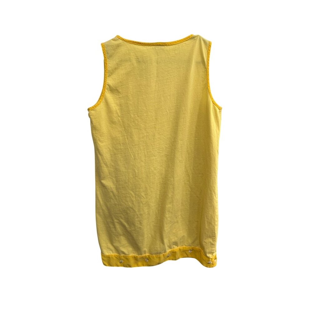 Johnny Was Strawberry Embroidery Floral Hem Sleeveless Tank Dress Medium Comfort - Picture 2 of 10